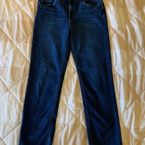 Levi’s 724 High Rise Straight Blue Jeans Size 29